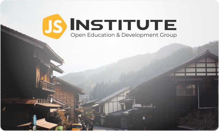 The JS Institute Logo on a light image