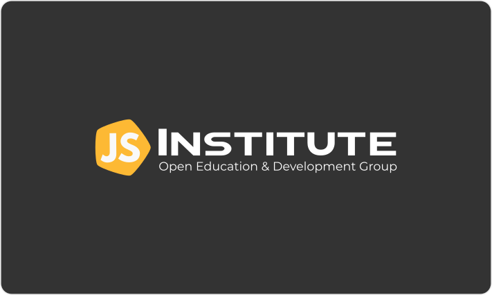 The JS Institute Logo on a Mine Shaft background